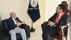 Presidente de la Corte de Piura y Cancillería fortalecen relaciones para mejorar atención al ciudadano