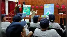 Capacitan a personal de limpieza de la Corte de Tumbes en segregación de residuos