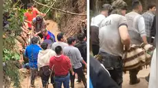 Mujer fallece tras deslizamiento de lodo y rocas por fuertes lluvias en Piura