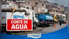 Corte de agua en Lima: Sedapal anuncia 16 horas sin servicio este 21 de marzo y estos distritos serán afectados