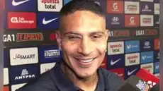 Paolo Guerrero y su peculiar reacción tras ser consultado por su ausencia en la selección peruana: "¿Es broma?"