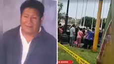 Sicarios asesinan a dos dirigentes de construcción civil en la Plaza de Armas de Huaura: ataque fue a plena luz del día
