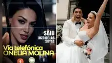 Onelia Molina asegura que Said Palao "hizo de las suyas" en viaje a Colombia con amigos