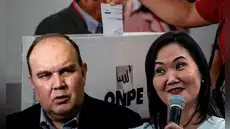 Fujimori aprovecha debate para plantear pacto de no agresión a López Aliaga