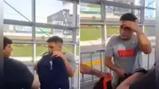 Pasajeros del Metropolitano capturan a presunto delincuente de celulares dentro de la estación Angamos