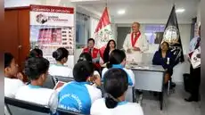 Estudiantes fueron testigos de cómo se procesan los delitos cometidos en flagrancia delictiva