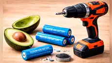 Científicos de EE.UU. logran convertir cáscaras de aguacate en objeto clave para baterías de destornilladores y taladros