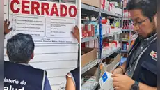 Cierran 13 boticas en Lima Metropolitana: operaban sin autorización y con medicamentos vencidos