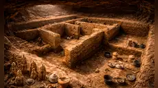 Un secreto junto al Nilo sale a la luz: radar satelital revela un templo real enterrado de 2.600 años bajo una ciudad de Egipto