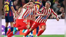 Atlético Madrid soprendió a Barcelona: con un golazo de Julián Álvarez, ganó 2-0 por los cuartos de final de la Champions League