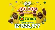 Sorteo de La Tinka del miércoles 8 de abril: conoce los premios del Pozo Millonario, boliyapa, S/50.000 y más
