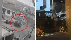 Mujer pierde la vida tras impacto de auto contra la puerta de su vivienda en Chorrillos: "Salía a poner la llave"