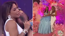 Karen Dejo rompe en llanto al ver a su hija convertida en quinceañera en televisión: "Solo quiero verla feliz" Karen Dejo rompe en llanto al ver a su hija convertida en quinceañera en televisión: "Solo quiero verla feliz"