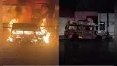 Mujer y menor de edad son detenidos por incendiar combis en el Callao: investigan presunta red extorsiva Mujer y menor de edad son detenidos por incendiar combis en el Callao: investigan presunta red extorsiva
