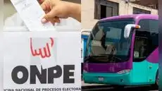 Habilitan buses gratis para ir a votar en siete distritos de Lima: rutas por las Elecciones 2026