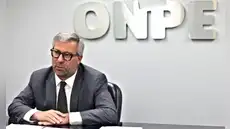 Jefe de la ONPE niega irregularidades en el sistema electoral: "Es nula la posibilidad de que exista un fraude"