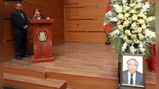 Jueces y personal judicial rindieron homenaje póstumo a exmagistrado César Castillo Palacios