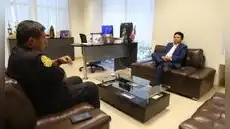 Presidente de la Corte de Sullana se reúne con jefe de la DIVOPUS Sullana