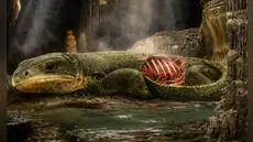 Científicos descubren un fósil de reptil de hace 289 millones de años que aporta claves sobre el origen de la respiración