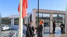 Corte Superior de Justicia de Moquegua conmemora su 22° aniversario con ceremonia de izamiento del pabellón nacional