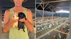 Exfigura de 'Esto es guerra' triunfa con su granja de cuyes en el campo tras dejar la televisión: "Si supieran que 24/7 estoy sucio"