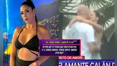 Tilsa Lozano es ampayada besando a hombre casado, pero él la niega