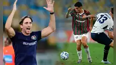 Luis Zubeldía, extécnico de Paolo Guerrero, perdió los papeles e insultó a Kevin Serna en pleno partido de Fluminense: “¡No gana una!”