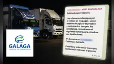 Gálaga no le paga a transportistas que subcontrató ante la falta de camiones