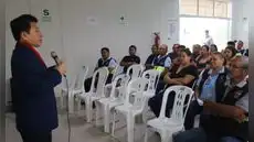 Presidente de la Corte de Sullana Yone Pedro Li Córdova capacita a personal de serenazgo municipal de Sullana