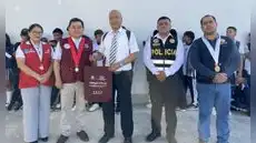 Ruta de la Flagrancia acerca la justicia a escolares del IEP Zarumilla