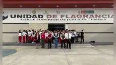 Ruta de la Flagrancia acerca la justicia a escolares del IEP El Triunfo