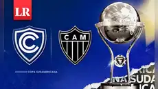 ¿Qué canales transmiten Cienciano vs Atlético Mineiro EN VIVO HOY por la Copa Sudamericana 2026?