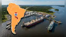 Un nuevo puerto en Sudamérica promete darle a Paraguay un acceso directo al mar