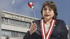 Delia Espinoza sobre marchas violentas en el JNE: "No existe 'golpe de estado democrático', va en contra de la legalidad electoral"