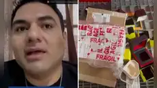 Empresario peruano denuncia robo de S/19.000 en relojes enviados por Shalom: "Estaba manipulado"