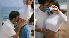 Modelo e influencer peruana anuncia que será madre por tercera vez