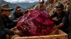 El rubí de casi 5 kilos que sacude al mundo de la joyería: aún no tiene precio oficial y es el segundo más grande en la historia de Myanmar