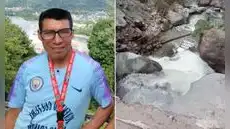 Empresario cae a río cuando viajaba a Huánuco para celebrar el Día de la Madre junto a su esposa y progenitora