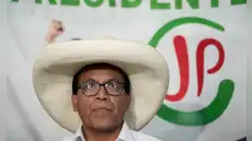 Roberto Sánchez tras ser consultado sobre su pase a segunda vuelta: "El santo pueblo ya habló"