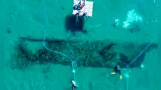 Arqueólogos descubren un enorme cementerio de barcos con 150 naufragios ocultos bajo las aguas del estrecho Gibraltar Arqueólogos descubren un enorme cementerio de barcos con 150 naufragios ocultos bajo las aguas del estrecho Gibraltar