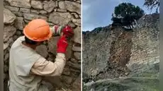 Icónica muralla de Kuélap fue recuperada: tras derrumbe en 2022, así luce su restauración que superó los 3 millones de soles en inversión