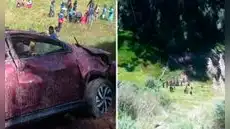 Niña fallece tras caída de camioneta a profundo abismo de 300 metros en Ayacucho: viajaba junto a su familia