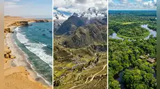 El único departamento del Perú que tiene costa, sierra y selva en su territorio