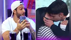 Mario Irivarren genera revuelo con su reacción por el intenso beso de Onelia Molina y Kevin Díaz: "Bien actuado"