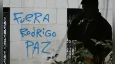 Más de 100 detenidos en Bolivia durante protestas que exigen la renuncia de Rodrigo Paz ante la crisis económica