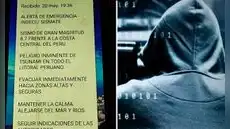 Ministerio de Justicia inicia investigación tras reporte de hackeo al SISMATE y falsa alerta de terremoto de 8,7 en Perú