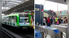 Línea 1 del Metro de Lima cierra tres estaciones por el ingreso indebido de una persona a la vía férrea