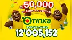 Sorteo de La Tinka del domingo 24 de mayo: conoce cuáles fueron los números ganadores y premios del Pozo Millonario, boliyapa y más