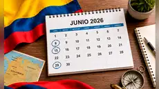 Colombia tendrá 3 fines de semana largos en junio 2026: qué días son feriados y no se trabaja por ley