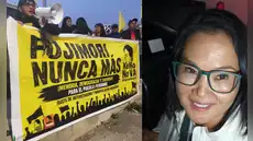 “Fujimori nunca más": colectivos sikuris protestan contra Keiko durante mitin en Arequipa